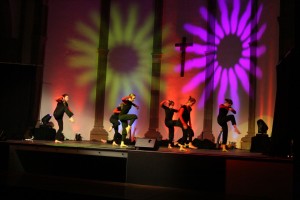 Das Weihnachtsshowing „Klingelingeling“ in der Abtei St. Maximin 2008