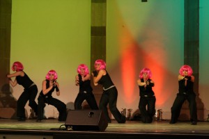 Das Weihnachtsshowing „Klingelingeling“ in der Abtei St. Maximin 2008